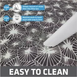 Drymate Protective & Decorative Cat Litter Mat, Kahopo Grey, Large, 20-in X 28-in -Cat Pet Supplies 181548 PT4. AC SS1800 V1690997178