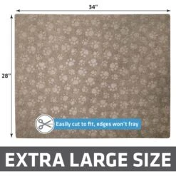 Drymate Premium Debossed Paw Cat Litter Trapping Mat, Taupe, X-Large, 28-in X 34-in 14 Drymate Premium Debossed Paw Cat Litter Trapping Mat, Taupe, X-Large, 28-in X 34-in -Cat Pet Supplies 181550 PT5. AC SS1800 V1691003207