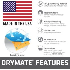 Drymate Premium Debossed Paw Cat Litter Trapping Mat, Taupe, X-Large, 28-in X 34-in 15 Drymate Premium Debossed Paw Cat Litter Trapping Mat, Taupe, X-Large, 28-in X 34-in -Cat Pet Supplies 181550 PT6. AC SS1800 V1691003276