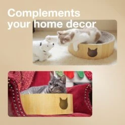 Necoichi Cozy Cat Scratcher Bowl Toy -Cat Pet Supplies 183517 PT6. AC SS1800 V1702938868