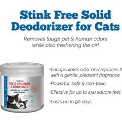 Stink Free Solid Absorber Cat Deodorizer -Cat Pet Supplies 183770 PT3. AC SS1800 V1628305943