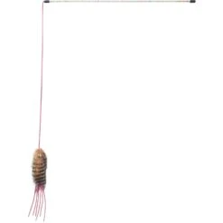 Ethical Pet Leather Strand Teaser Wand Cat Toy, Color Varies -Cat Pet Supplies 189288 PT3. AC SS1800 V1682710867