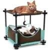 Kitty City Claw Sleeper 17.25-in Faux Fleece Cat Tree 1 Kitty City Claw Sleeper 17.25-in Faux Fleece Cat Tree -Cat Pet Supplies 190256 MAIN. AC SS1800 V1564625220