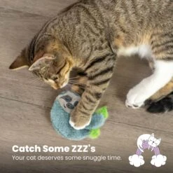 Catstages Purr Pillow Snoozin' Sloth Calming Plush Cat Toy -Cat Pet Supplies 190715 PT5. AC SS1800 V1631681816
