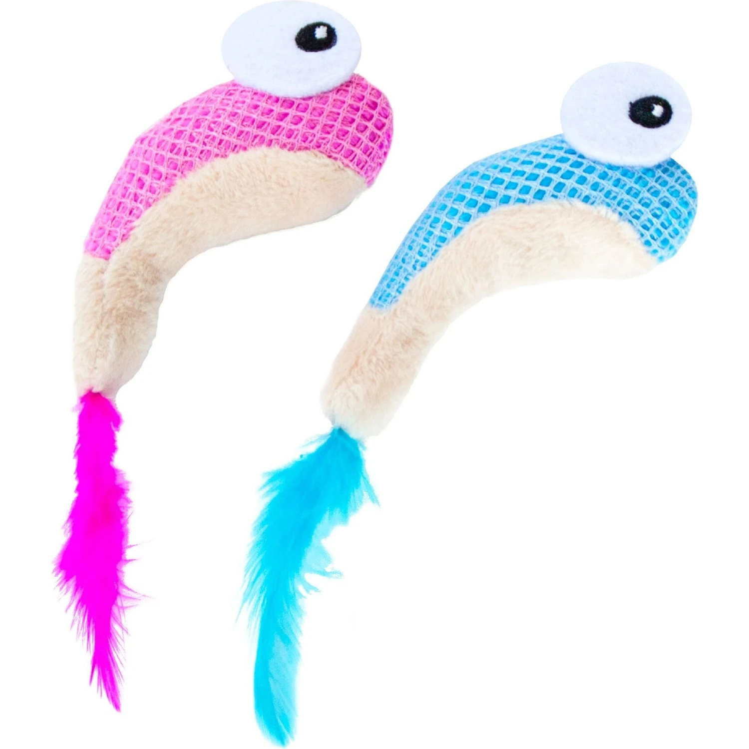 Catstages Dental Shrimpies Cat Chew Toy With Catnip, 2 Count 3 Catstages Dental Shrimpies Cat Chew Toy With Catnip, 2 Count