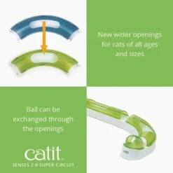 Catit Senses 2.0 Super Circuit Cat Toy 14 Catit Senses 2.0 Super Circuit Cat Toy -Cat Pet Supplies 191558 PT3. AC SS1800 V1628093782