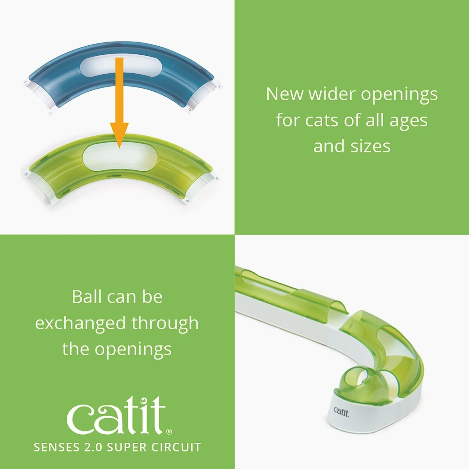 Catit Senses 2.0 Super Circuit Cat Toy 6 Catit Senses 2.0 Super Circuit Cat Toy - Image 4