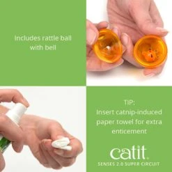 Catit Senses 2.0 Super Circuit Cat Toy 15 Catit Senses 2.0 Super Circuit Cat Toy -Cat Pet Supplies 191558 PT4. AC SS1800 V1628093787