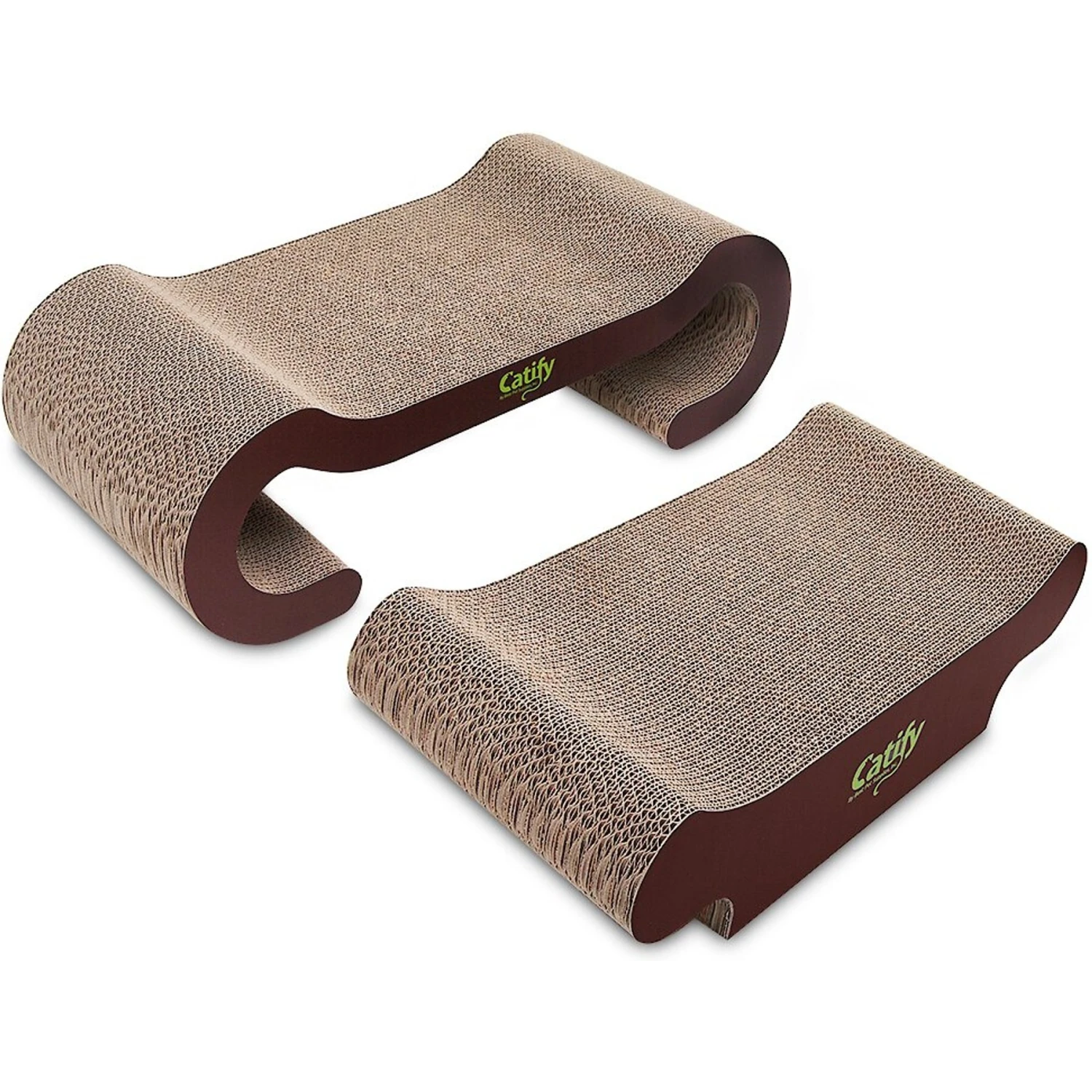 Best Pet Supplies Catify Lounger Cardboard Catnip Scratcher Cat Toy 5 Best Pet Supplies Catify Lounger Cardboard Catnip Scratcher Cat Toy - Image 3