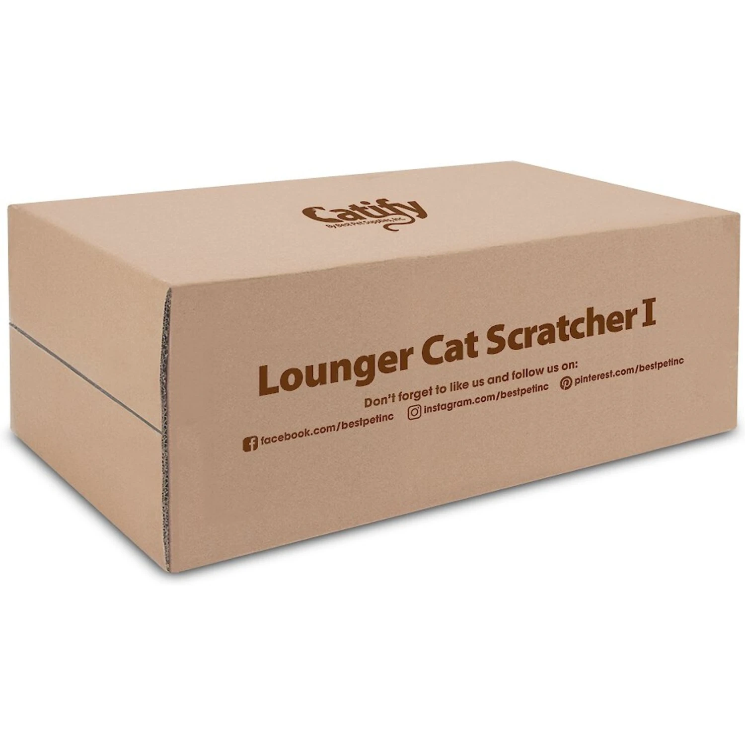 Best Pet Supplies Catify Lounger Cardboard Catnip Scratcher Cat Toy 9 Best Pet Supplies Catify Lounger Cardboard Catnip Scratcher Cat Toy - Image 7