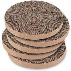 Best Pet Supplies Catify Scratch & Spin Cat Scratcher Replacement Pads