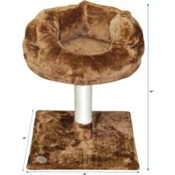 Go Pet Club 24-in Faux Fur Cat Tree 9 Go Pet Club 24-in Faux Fur Cat Tree -Cat Pet Supplies 197620 PT3. AC SS1800 V1671226172