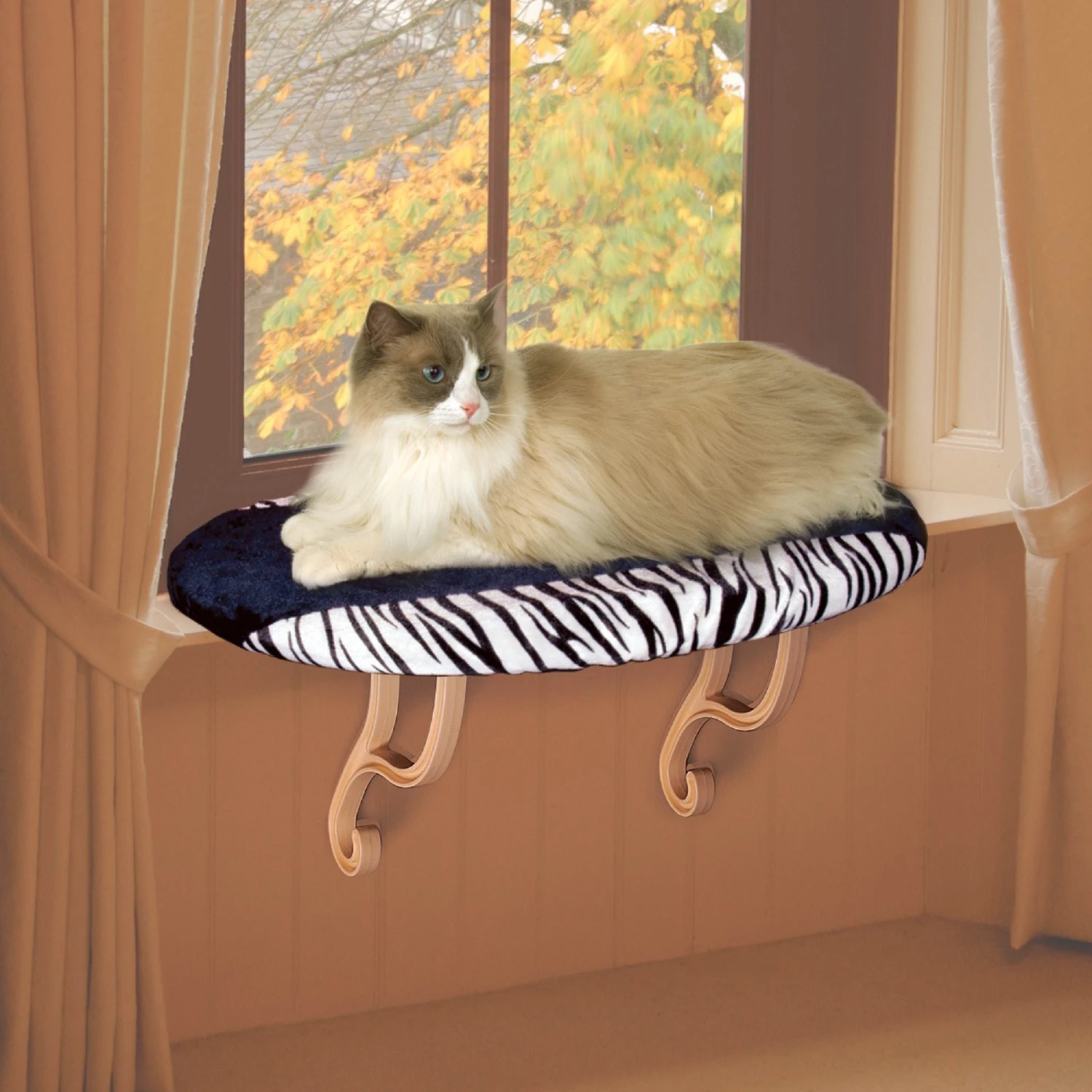 K&H Pet Products Unheated Kitty Sill Cat Window Perch 3 K&H Pet Products Unheated Kitty Sill Cat Window Perch