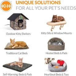 K&H Pet Products Unheated Kitty Sill Cat Window Perch 18 K&H Pet Products Unheated Kitty Sill Cat Window Perch -Cat Pet Supplies 199074 PT7. AC SS1800 V1685649169