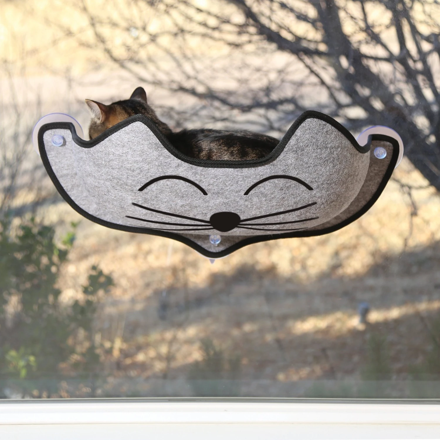 K&H Pet Products EZ Mount Cat Window Perch 3 K&H Pet Products EZ Mount Cat Window Perch