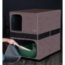 Pet Gear Prp Pawty Space Saver Cat Litter Box Enclosure -Cat Pet Supplies 200702 PT2. AC SS1800 V1573165092