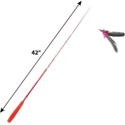 Turbo Flying Teaser Replacement Feather Cat Toy -Cat Pet Supplies 202229 PT5. AC SS1800 V1677955730