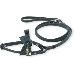 Necoichi ZEN Fish Charm Cotton Cat Harness & Leash -Cat Pet Supplies 205975 PT4. AC SS1800 V1606862542