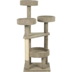 Frisco 65-in Real Carpet Scratch And Lounge Cat Tree -Cat Pet Supplies 208942 PT3. AC SS1800 V1589221511