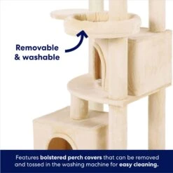 Frisco 76-in XXL Heavy Duty Cat Tree -Cat Pet Supplies 214394 PT2. AC SS1800 V1667227570