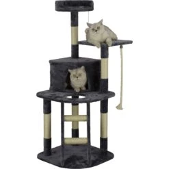 Go Pet Club 49-in Economical Sisal Posts Cat Tree Condo -Cat Pet Supplies 217019 PT2. AC SS1800 V1702056886