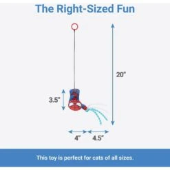 Marvel 's Spider-Man Bouncy Cat Toy With Catnip -Cat Pet Supplies 220882 PT1. AC SS1800 V1622834850