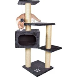 TRIXIE Palamos 42.9-in Plush Tower Cat Tree