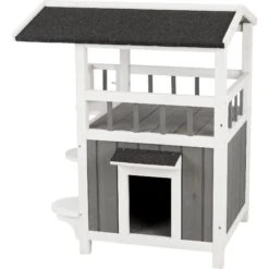 TRIXIE Natura Shaded Balcony Cat House 17 TRIXIE Natura Shaded Balcony Cat House -Cat Pet Supplies 221658 pt7. AC SS1800 V1582064649