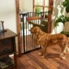 Frisco Wood Accents Extra Tall Auto-close Dog Gate 2 Frisco Wood Accents Extra Tall Auto-close Dog Gate -Cat Pet Supplies 221968 MAIN. AC SS1800 V1595281859