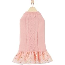 Frisco Cable Knit Dog & Cat Sweater Dress 11 Frisco Cable Knit Dog & Cat Sweater Dress -Cat Pet Supplies 223706 PT3. AC SS1800 V1599055627
