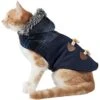 Frisco Plaid Hooded Insulated Dog & Cat Peacoat -Cat Pet Supplies 223874 MAIN. AC SS1800 V1599160882