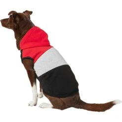 Frisco Colorblock Dog & Cat Sleeveless Hoodie -Cat Pet Supplies 224263 PT2. AC SS1800 V1637651251