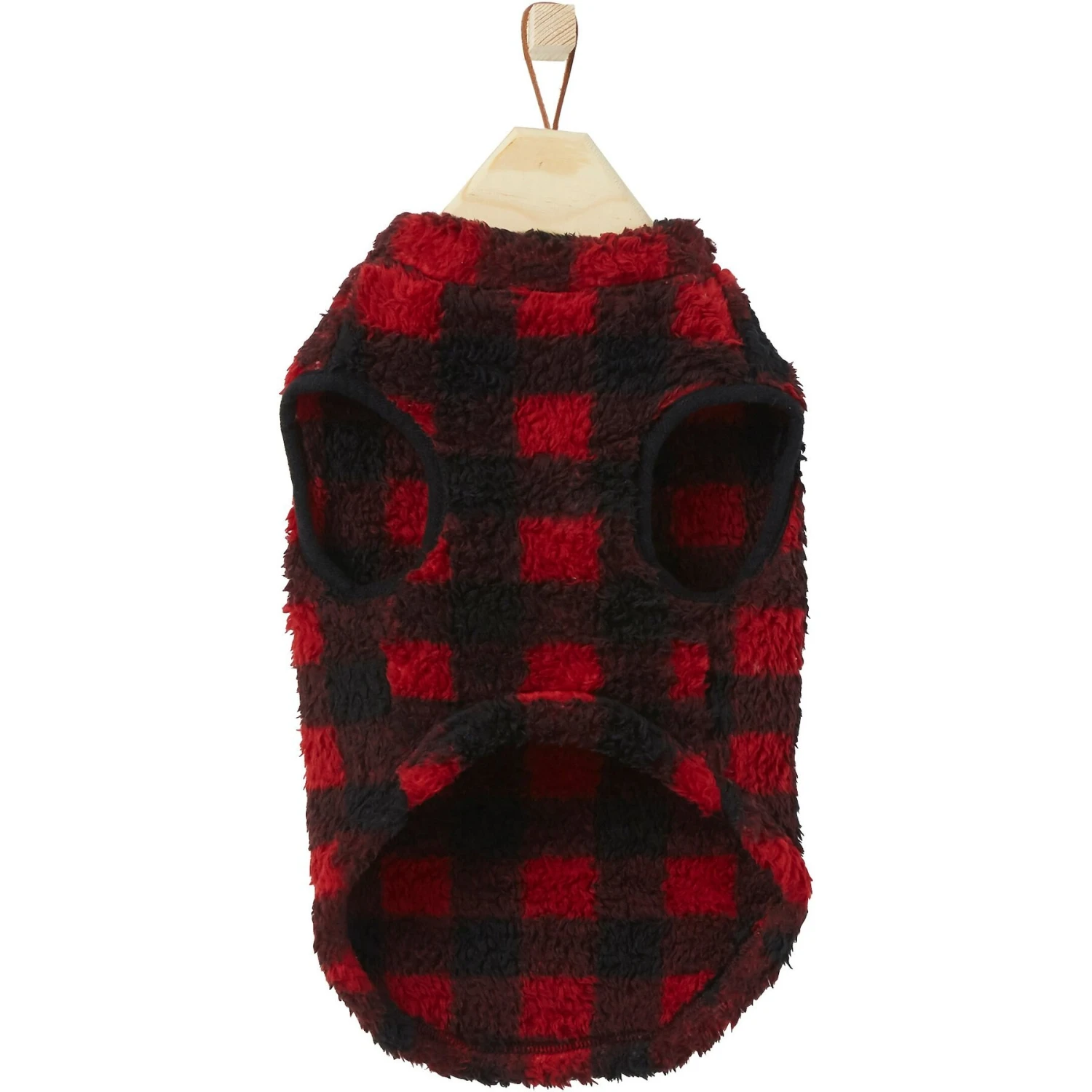 Frisco Ultra Lightweight Plaid Dog & Cat Fleece Vest 7 Frisco Ultra Lightweight Plaid Dog & Cat Fleece Vest - Image 5
