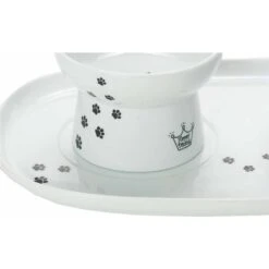 Necoichi Double Dining Tray Set & Elevated Cat Bowls -Cat Pet Supplies 230660 PT4. AC SS1800 V1631313972