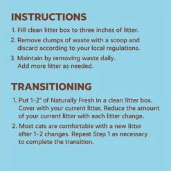 Naturally Fresh Pellet Unscented Non-Clumping Walnut Cat Litter -Cat Pet Supplies 233646 PT7. AC SS1800 V1626393085