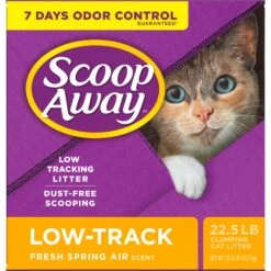 Scoop Away Low-Track Clumping Fresh Spring Air Scent Cat Litter -Cat Pet Supplies 235228 PT8. AC SS1800 V1589472087