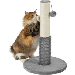 Frisco 21-in Sisal Cat Scratching Post With Toy & Groomer 10 Frisco 21-in Sisal Cat Scratching Post With Toy & Groomer -Cat Pet Supplies 236533 PT2. AC SS1800 V1615987395