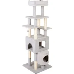 Frisco 71-in Faux Fur Cat Tree & Condo 9 Frisco 71-in Faux Fur Cat Tree & Condo -Cat Pet Supplies 236553 PT2. AC SS1800 V1637694220