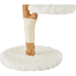 Frisco Natural Wood Modern Cat Tree With Toy, Ivory, Medium 13 Frisco Natural Wood Modern Cat Tree With Toy, Ivory, Medium -Cat Pet Supplies 236561 PT5. AC SS1800 V1615988825