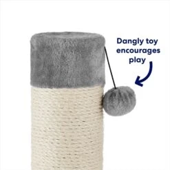 Frisco 35-in Heavy Duty Sisal Cat Scratching Post With Toy -Cat Pet Supplies 238150 PT3. AC SS1800 V1667227022