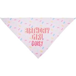 Frisco Birthday Girl Personalized Dog & Cat Bandana -Cat Pet Supplies 238333 PT3. AC SS1800 V1618509734