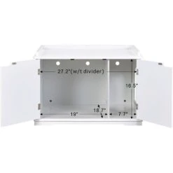 Unipaws Decorative Cat Litter Box Enclosure -Cat Pet Supplies 241607 PT7. AC SS1800 V1631606820