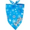 Frisco Blue Snowflakes Personalized Dog & Cat Bandana 1 Frisco Blue Snowflakes Personalized Dog & Cat Bandana -Cat Pet Supplies 242803 MAIN. AC SS1800 V1600114285