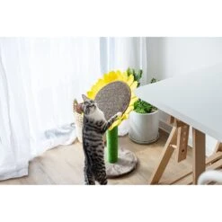 Catry Sunflower 23.2-in Sisal Cat Scratching Post With Toy -Cat Pet Supplies 244332 PT3. AC SS1800 V1595017049