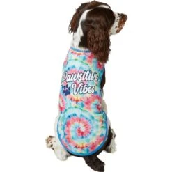 Frisco Pawsitive Vibes Tiedye Print Dog & Cat T-Shirt 12 Frisco Pawsitive Vibes Tiedye Print Dog & Cat T-Shirt -Cat Pet Supplies 248783 PT3. AC SS1800 V1673304065