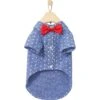 Frisco Polka Dot Chambray Dog & Cat Button Up Shirt -Cat Pet Supplies 249162 MAIN. AC SS1800 V1624613261
