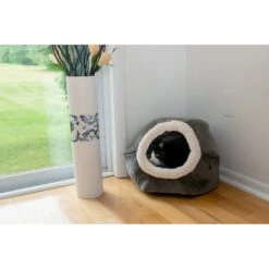 Armarkat Gray Velvet Cat Bed -Cat Pet Supplies 251459 PT4. AC SS1800 V1599264986