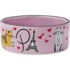Frisco Paris Non-skid Ceramic Cat Dish -Cat Pet Supplies 256117 MAIN. AC SS1800 V1615299743