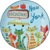 Frisco New York Non-skid Ceramic Cat Dish -Cat Pet Supplies 256119 MAIN. AC SS1800 V1618494717