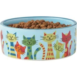 Frisco New York Non-skid Ceramic Cat Bowl 11 Frisco New York Non-skid Ceramic Cat Bowl -Cat Pet Supplies 256121 PT3. AC SS1800 V1615311114